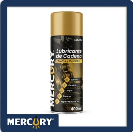 [SPF3835] LUBRICANTE CADENA MOTOS/BICICLETAS 400ML MERCURY LMC05