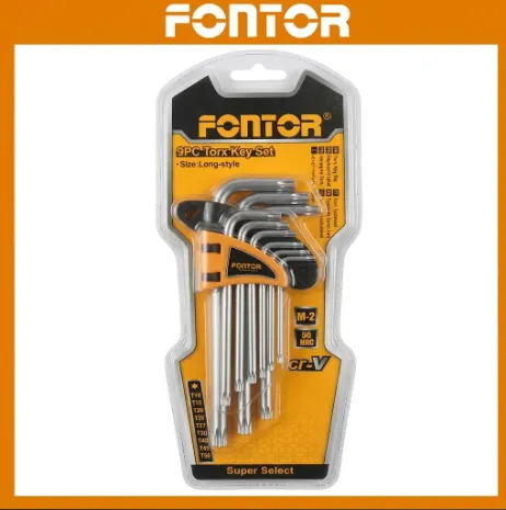 LLAVE TORX X 9PZS MEDIANA FONTOR 180726