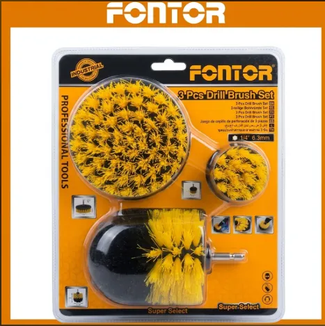 SET CEPILLOS X 3PZS FONTOR 182172