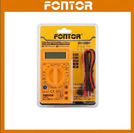 MULTIMETRO DIGITAL SENCILLO FONTOR 171037
