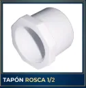 TAPON ROSCA PVC 1/2 LEO