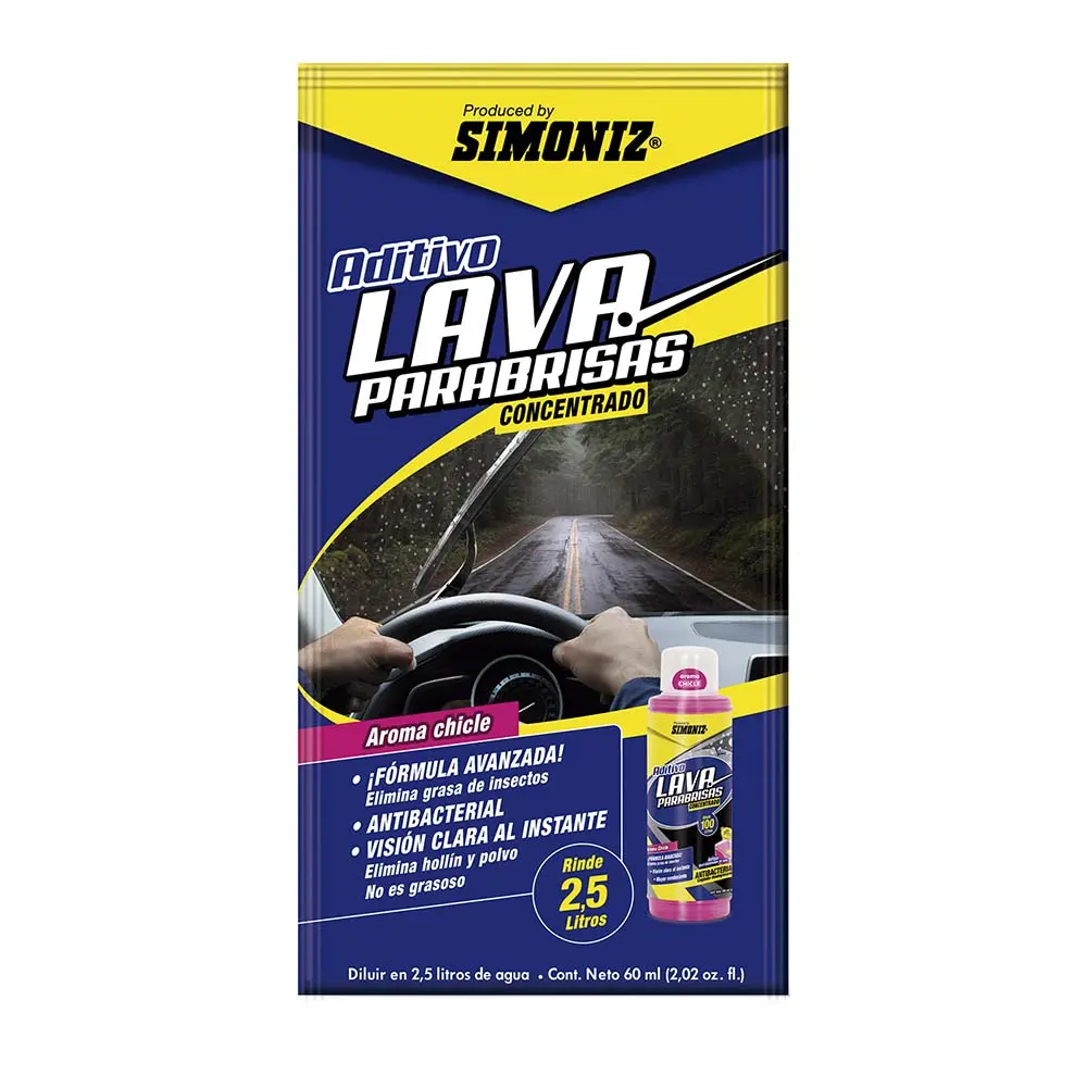 [SPF0070] ADITIVO LAVAPARABRISAS 60ML SIMONIZ 103246