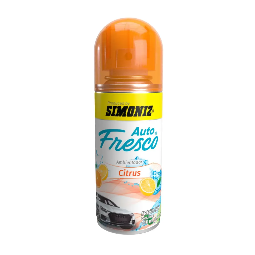 AMBIENTADOR AUTO FRESCO CITRUS 110ML SIMONIZ 108038