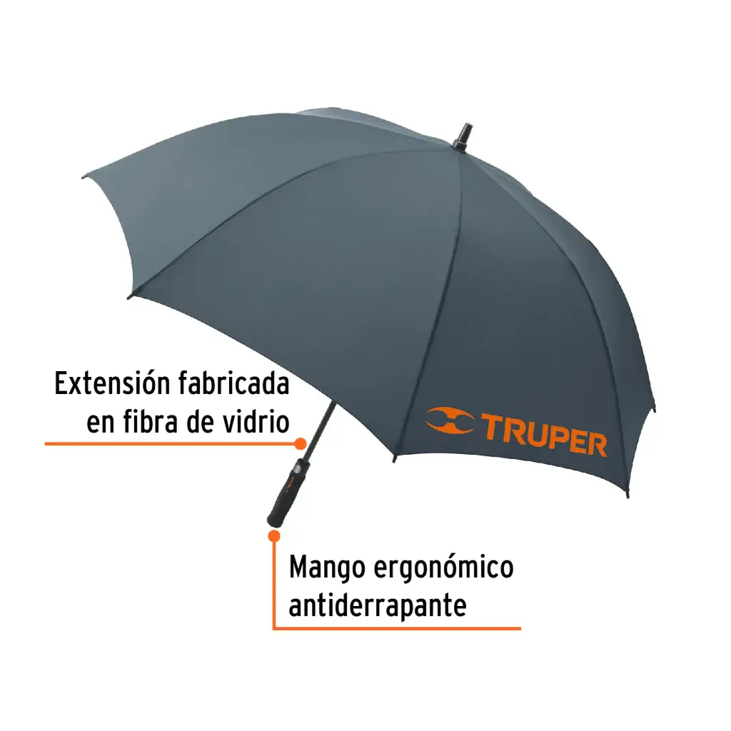 PARAGUAS PLEGABLE DE 100 CM TRUPER 66074