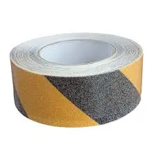 CINTA ANTI-DESLIZANTE 50MM X5M AMARILLO-NEGRA