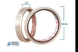 CINTA TRANSPARENTE 1" X 40 USA TAPE