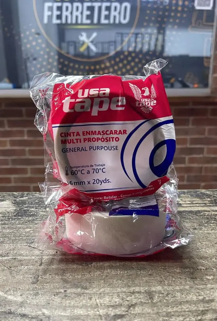 CINTA ENMASCARAR 1/2 X 20 USA TAPE