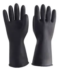 GUANTE CAUCHO NEGRO CALIBRE 35 # 8