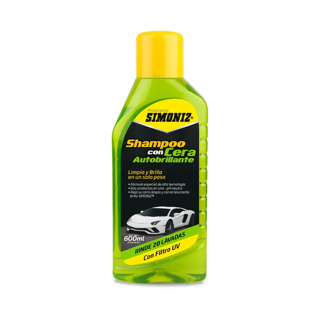 SHAMPOO CERA AUTOBRILLANTE 300ML SIMONIZ 110408