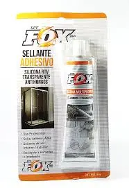 SILICONA BLISTER 50GR TRANS FOX