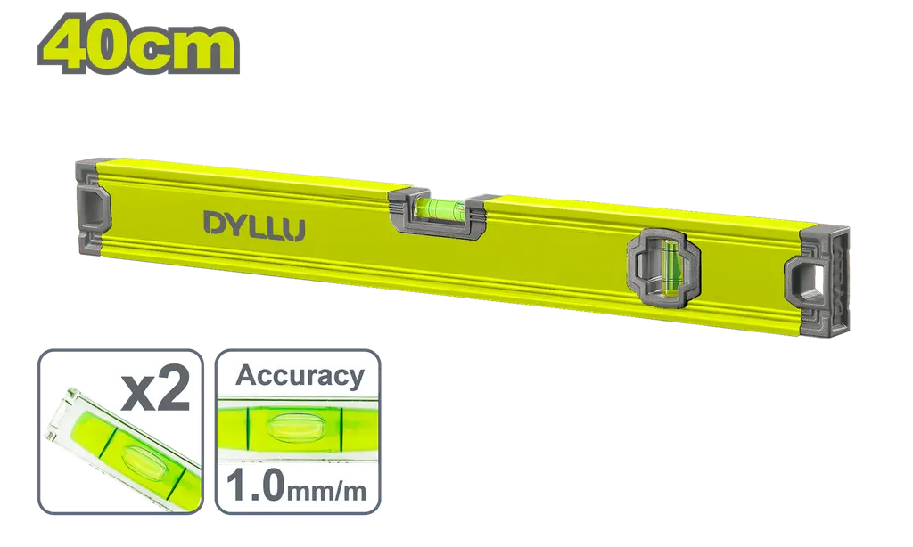 NIVEL 40CM ALUMINIO DYLLU DTSL2G40