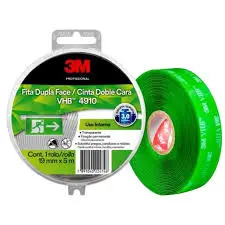 CINTA DOBLE FAZ 3M TRANSP 19MM X 5MT