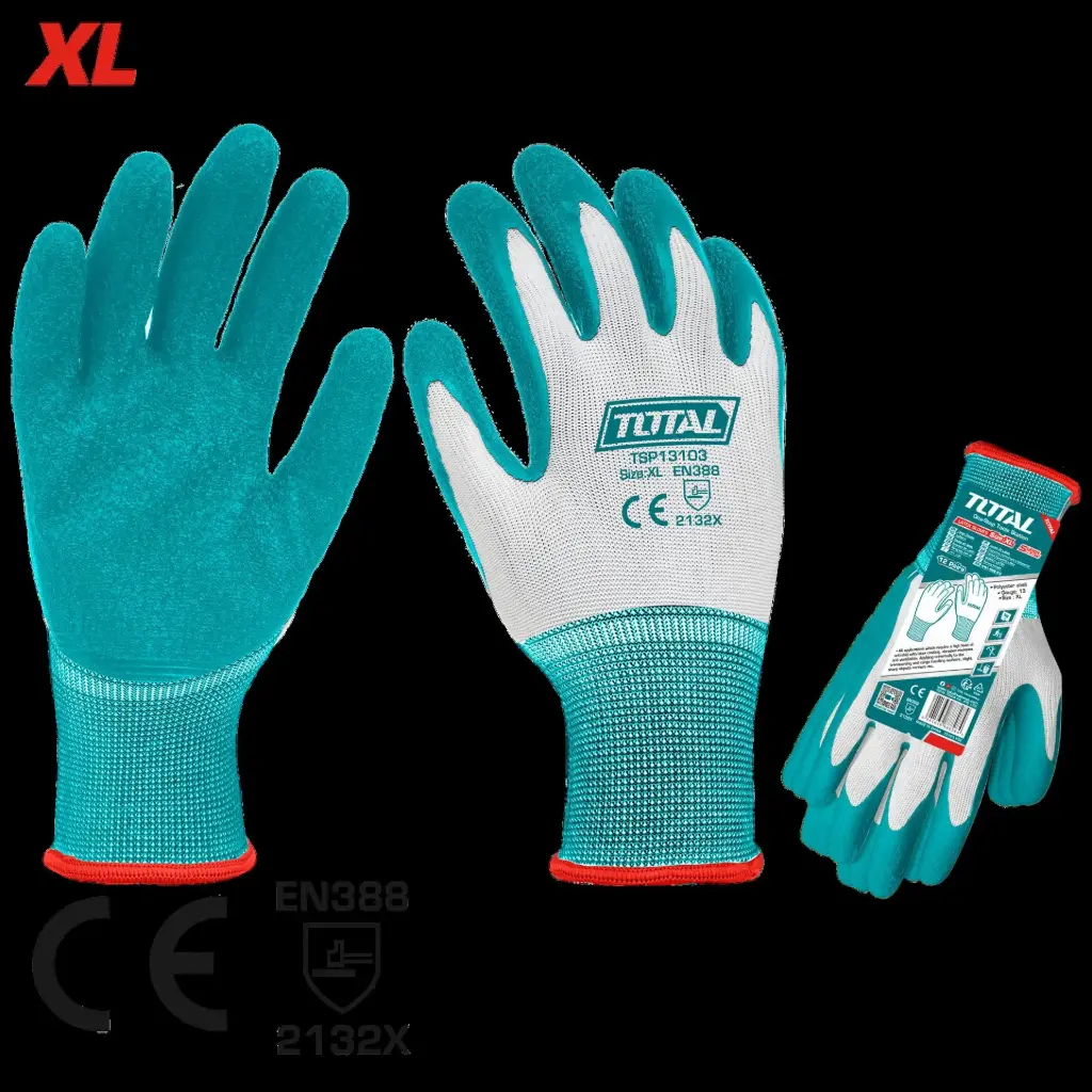 GUANTE DE LATEX XL SUPER TOTAL TSP13103