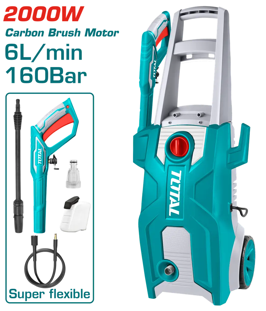 HIDROLAVADORA 2000W 2320PSI INDUSTRIAL SUPER TOTAL UTGT11376