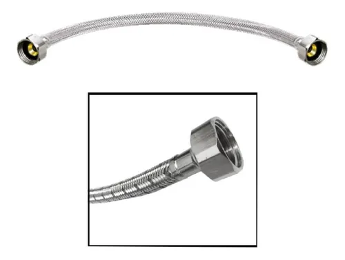 [SPF0021] ACOPLE FLEXOMETALICO 1/2 X 1/2 50CM