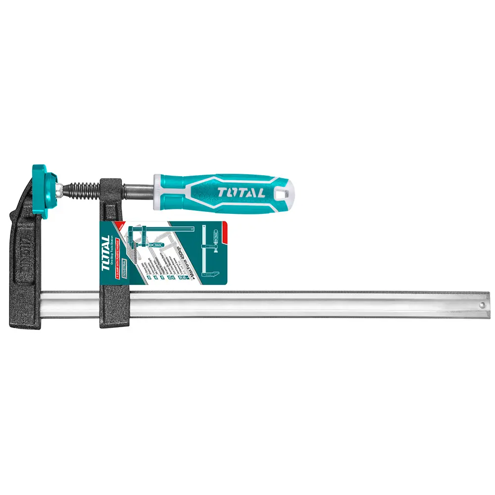 PRENSA SARGENTO EN F 50X250MM 10" GRADUABLE INDUSTRIAL TOTAL THT1320503