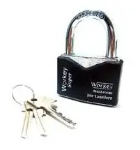 CANDADO ENCAUCHETADO 40MM WORKEY
