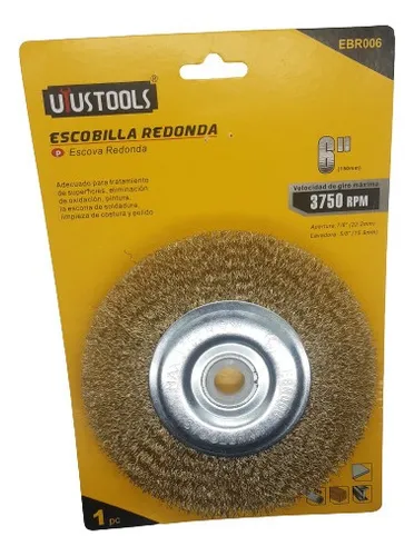 DISCO GRATA ACERO LISO 6" EBR06EA UYUSTOOLS
