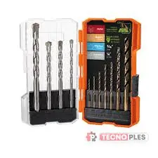 JUEGO 11 BROCAS METAL CONCRETO JBAC-11 TRUPER 11335