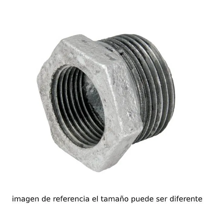 BUSHING 1/2 X 3/8 GALVANIZADO