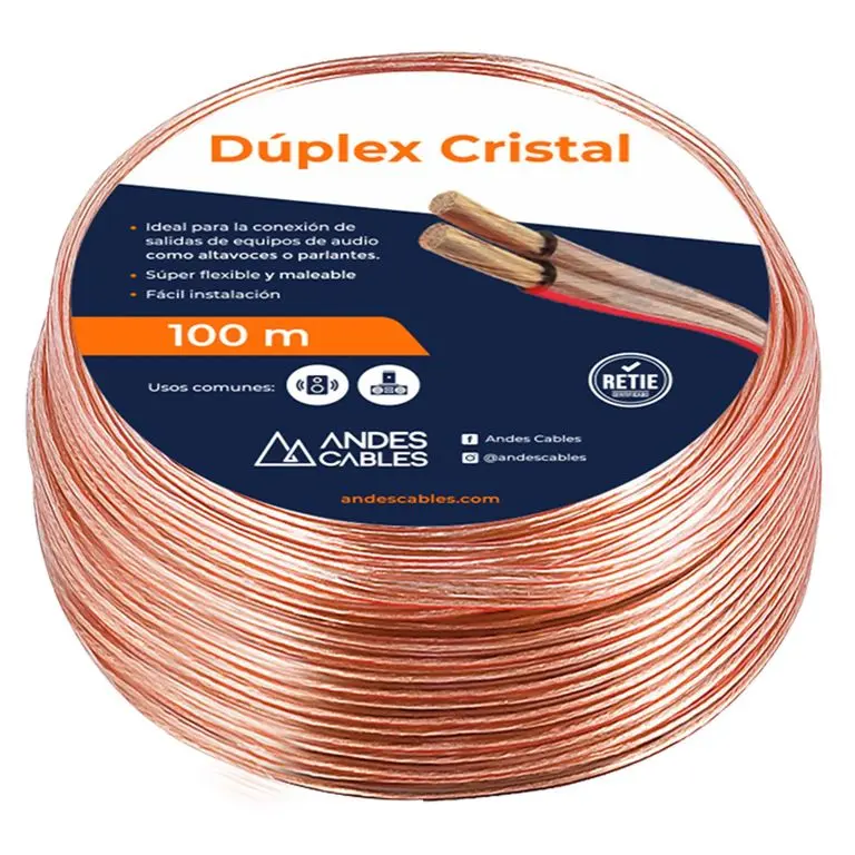 CABLE CRISTAL 2X16