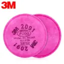 FILTRO ALTA EFICIENCIA MATERIAL PARTICULADO X PAR 3M 2091