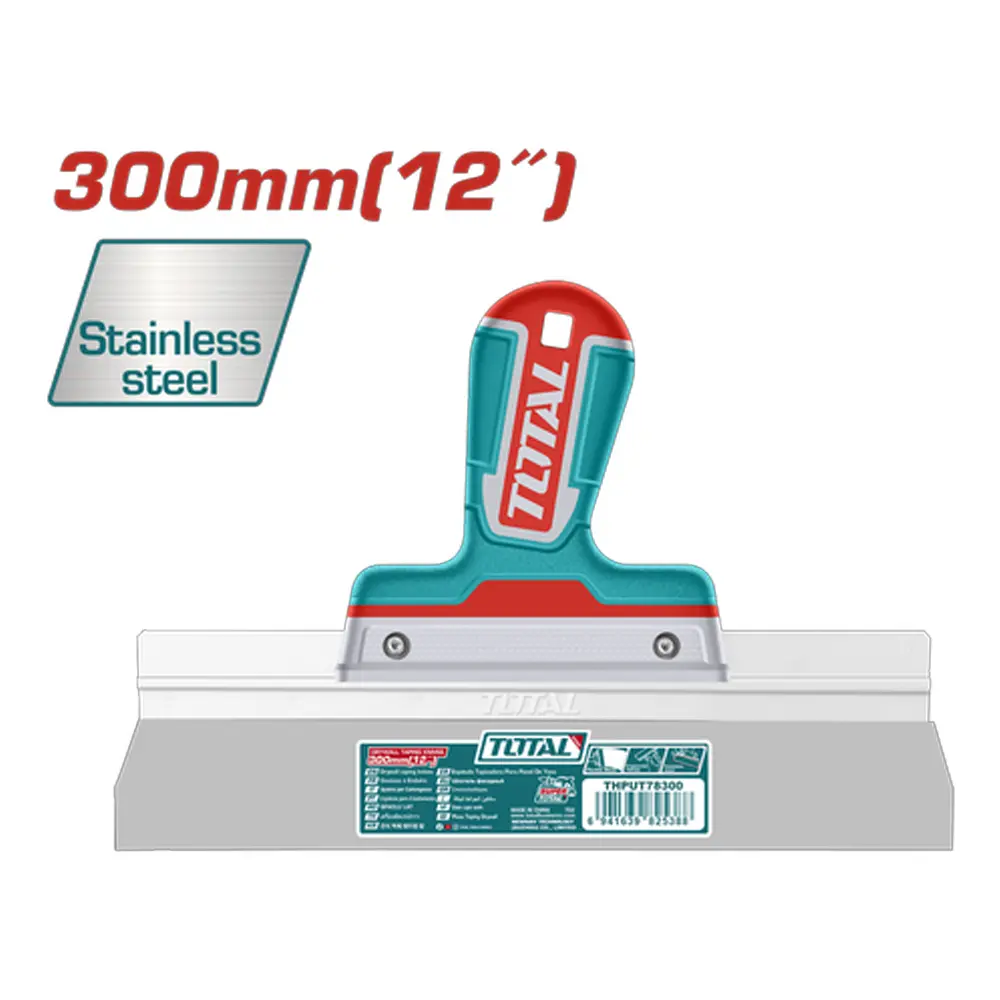ESPATULA PARA DRYWALL 12" MANGO PLASTICO INDUSTRIAL SUPER TOTAL THPUT78300