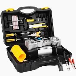 KIT COMPRESOR MINI DOBLE PISTON 12 VOL