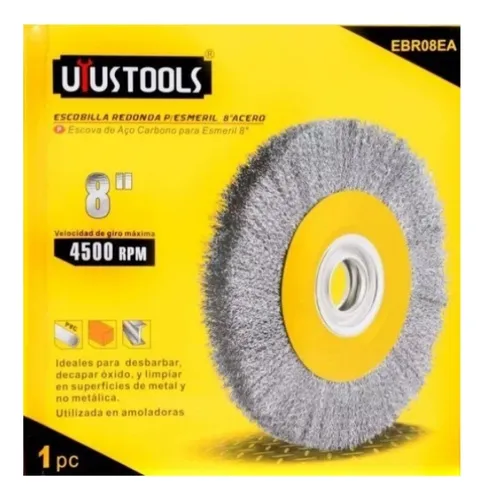 DISCO GRATA LISO 8" EBR008 UYUSTOOLS
