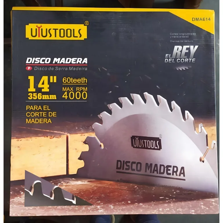 DISCO SIERRA 14" X 60 DIENTES DMA614 UYUSTOOLS