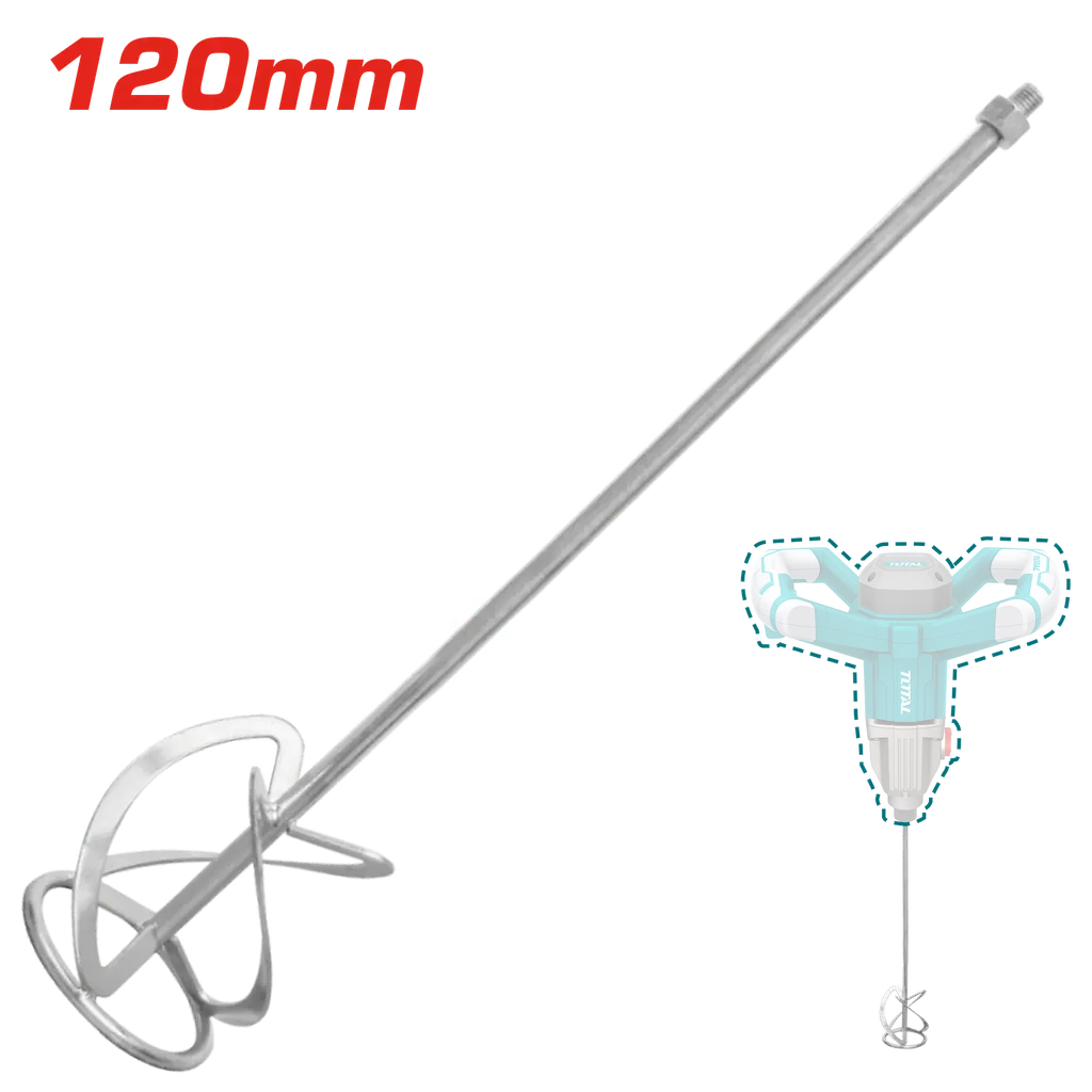 [SPF1316] BATIDOR PARA MEZCLADORA 120MM 4 3/4 TOTAL (UTAC331120)