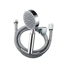 DUCHA TELEFONO REDONDA INOX CROMADA PREMIUN