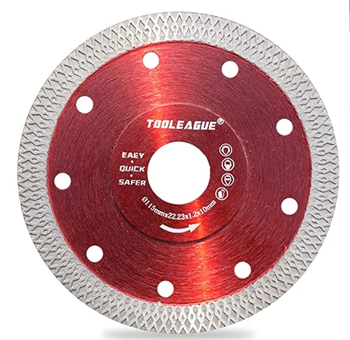 DISCO CORTE ROJO CERAMICA - VIDRIO - CONCRETO 41/2"