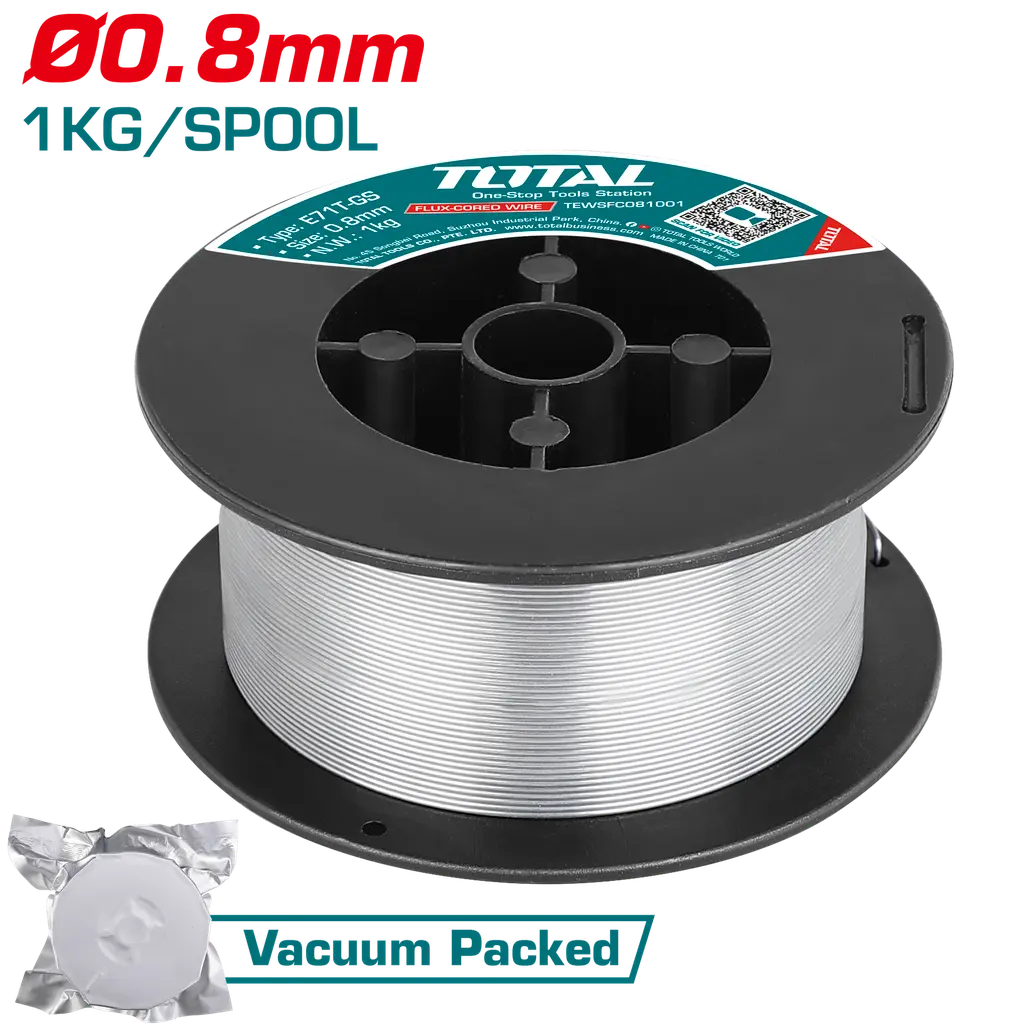 SOLDADURA MIG 0,8MM (ROLLO X 1KG) SUPER TOTAL TEWSFC081001