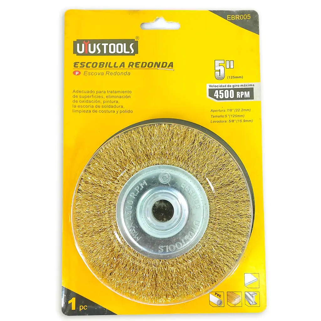 DISCO GRATA LISO 5" EBR005 UYUSTOOLS