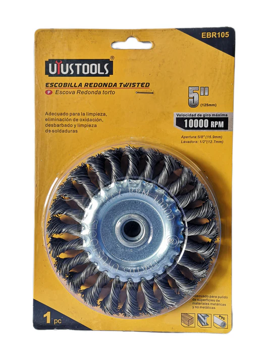 DISCO GRATA TRENZADO 5" UYUSTOOLSEBR105