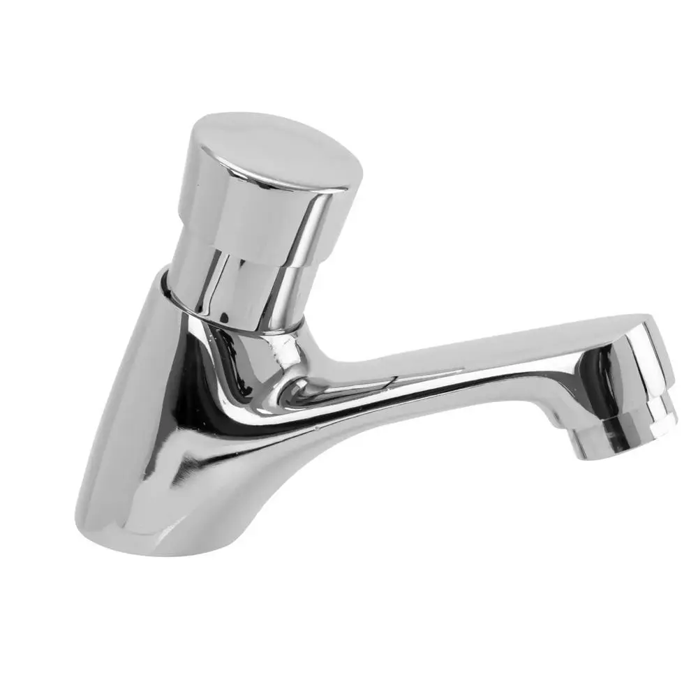 LLAVE LAVAMANOS PUSH CROMADA