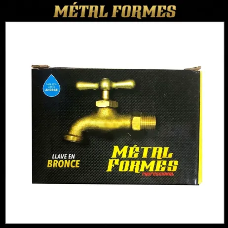 [SPF1986] LLAVE TERMINAL BRONCE PESADA CAJA METAL FORMES
