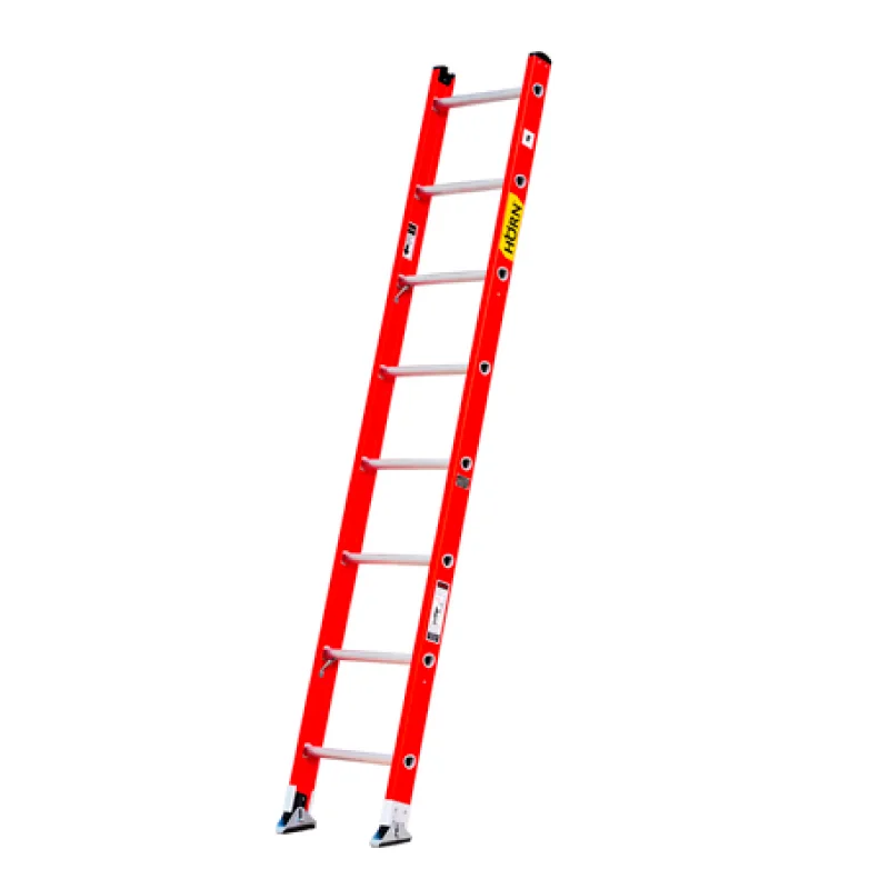 ESCALERA SENCILLA DE 10 PASOS  FIBRA DE VIDRIO HORN