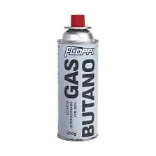 RECARGADOR GAS BUTANO REPUESTO 250G/450ML (ESTUFA PORTATIL-FLAMEADORES) FLOPPI FL-RG7