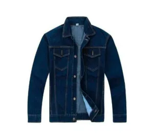 [SPF3105] CHAQUETA JEAN HOMBRE AZUL T-M