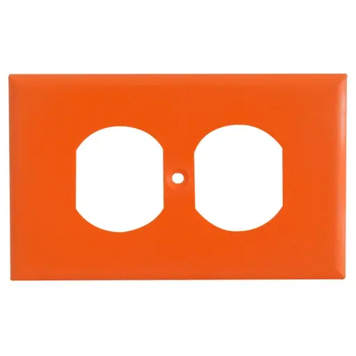 TAPA PLASTICA LEVITON NARANJA RETIE