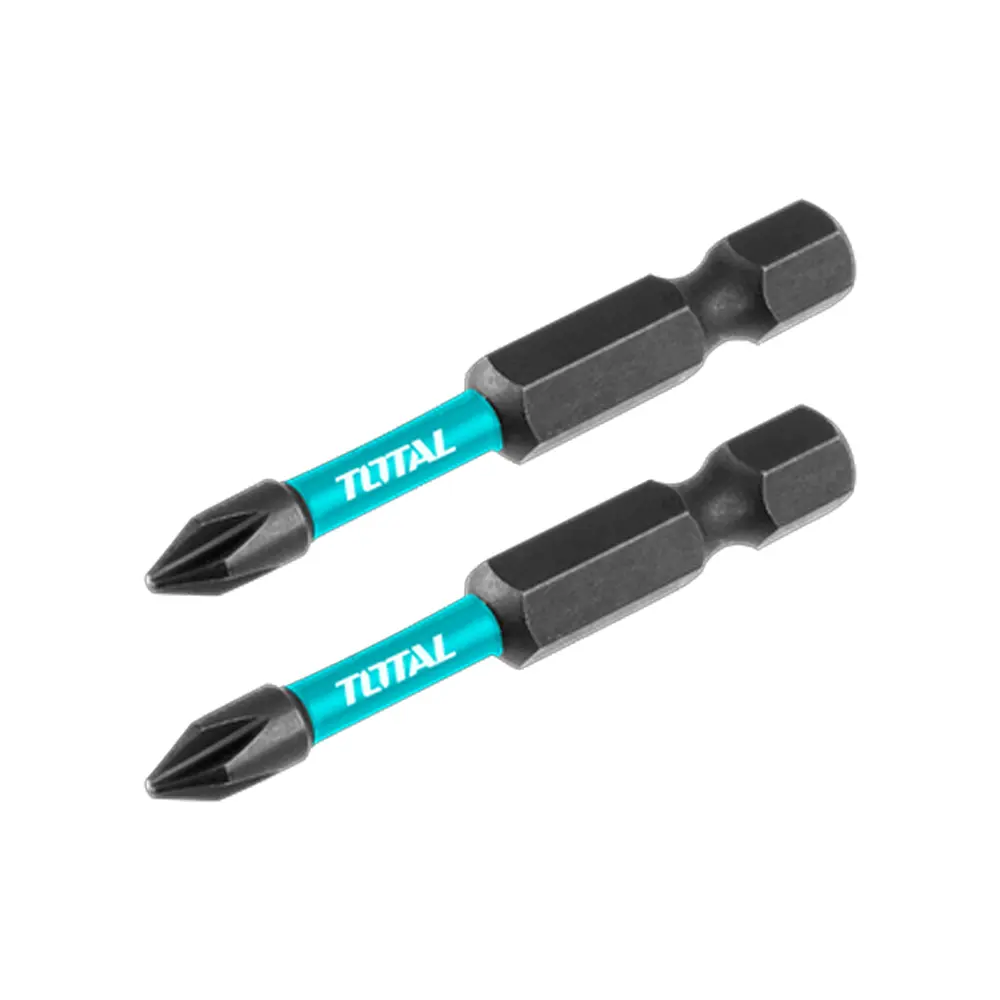 PUNTAS TALADRO IMANTADA 50MM (+) (+) JUEGO X 2 PZS INDUSTRIAL SUPER (TACIM71PH250 TOTAL