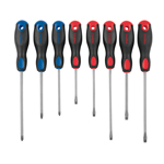 JUEGO DE 8DESARMADORES MANGO COMFORT GRIP PRETUL 20219
