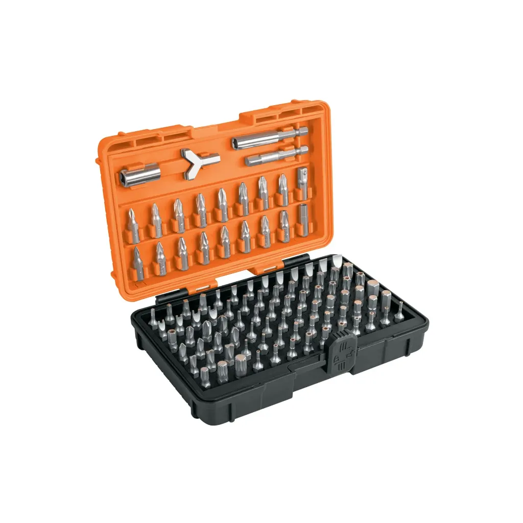 [SPF3706] JUEGO 100 PUNTAS MIXTAS LARGA 1" EN ESTUCHE PLASTICO TRUPER 17794