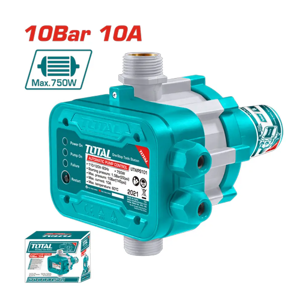 BOMBA PRESURIZADORA 1" 110-120V 1.5 BAR 22PSI TOTAL UTWPS101