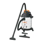 ASPIRADORA DESOLIDOS Y LIQUIDOS 5 GAL ACERO INOX TRUPER 101523