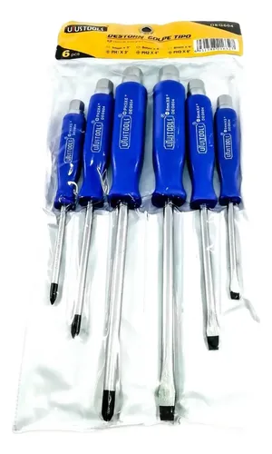 DESTORNILLADOR AZUL X6 UYUSTOOLS DEG604