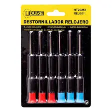 DESTORNILLADOR RELOJERO X 6