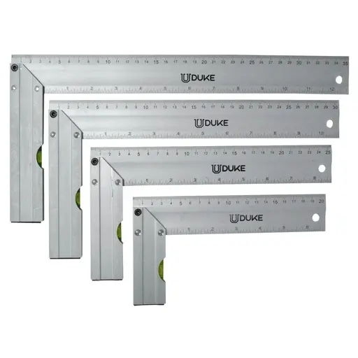 ESCUADRA ALUMINIO CON NIVEL 12 UDUKE HT50045